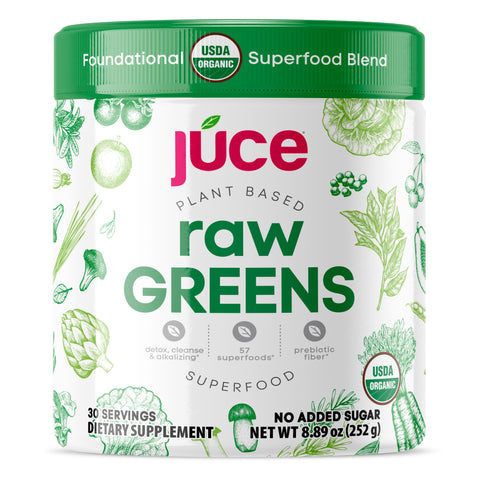 Júce Raw Greens Organic Superfood (30 servings)
