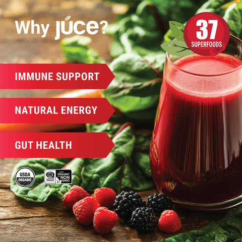 Júce Raw Reds Organic Superfood  (30 servings)
