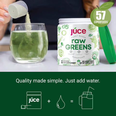 Júce Raw Greens Organic Superfood (30 servings)