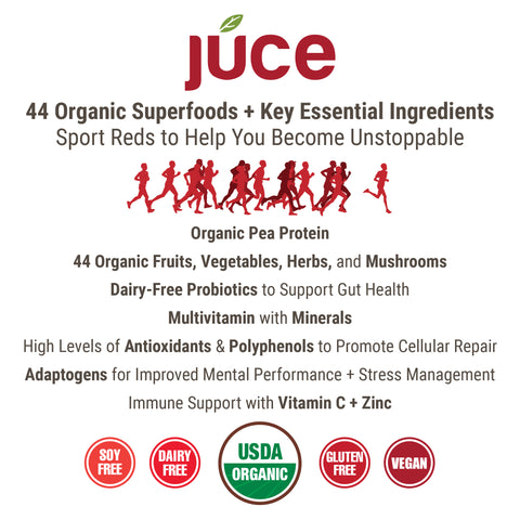 Júce Sport Reds Organic Supplement