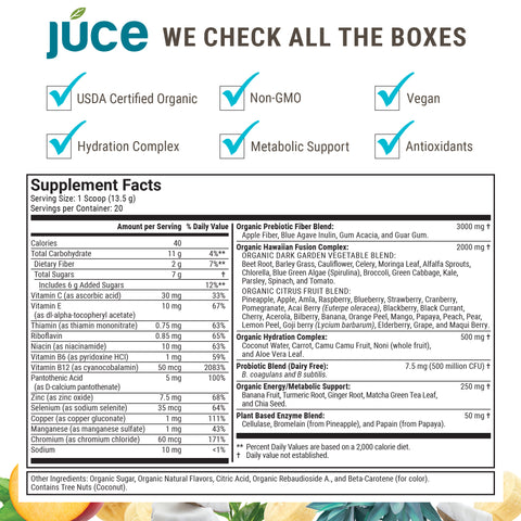 Júce Hydrate Daily Superfood